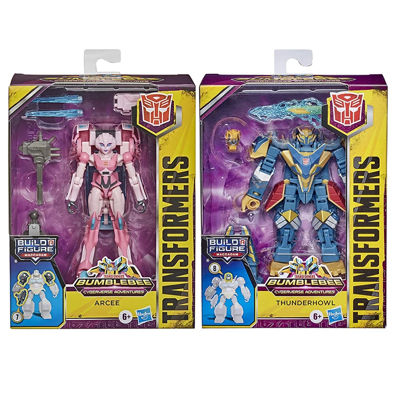 

Transformers Bumblebee Cyberverse Adventures Toys Deluxe Class Arcee Thunderhowl Action Figure collection Model Toy