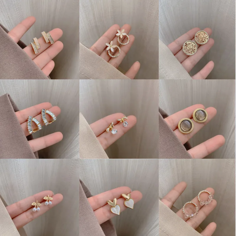 

Fashion Pearl Earrings for Women 2021 Trend Jewelry Gift