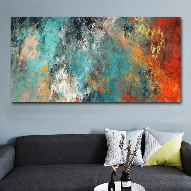 

Modern Abstract Clouds Canvas Paintings on The Wall Posters and Print Scandinavian Cuadros Picture for Living Room Home Decor