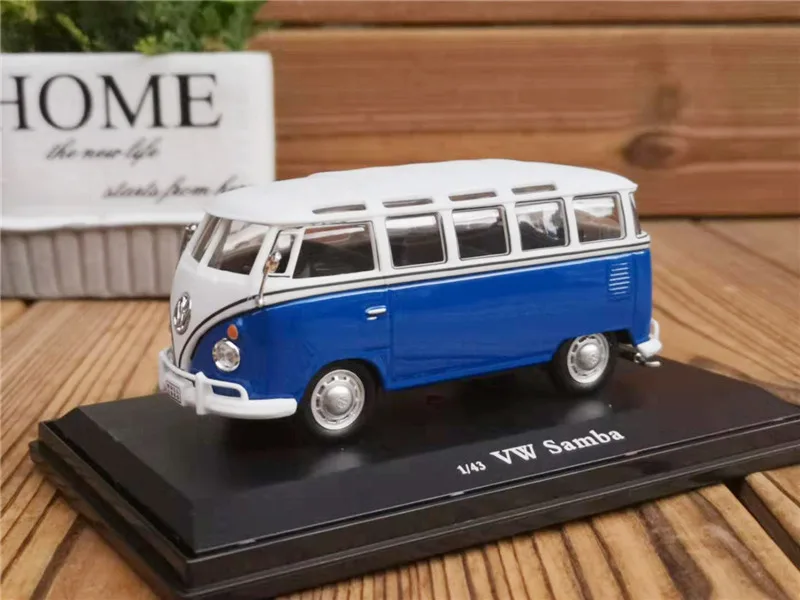 Лучшие продажи 1:43 VW samba T1 автобус сплава модель, высокая имитация литой металлическая модель автомобиля, сбор подарков