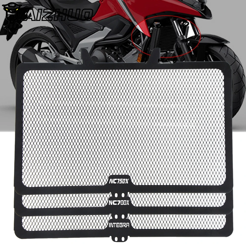 

NC750 X S Motorcycle Radiator Guard Protector Grille Grill Cover Aluminum FOR HONDA Integra 700 INTEGRA750 NC750X NC700S NC700X