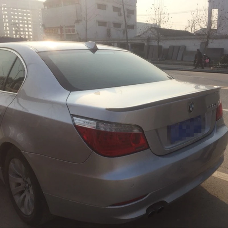 Для BMW E60 M5 520 525 528 535 Спойлер ABS Пластик Неокрашенный задний спойлер на крыло крышу