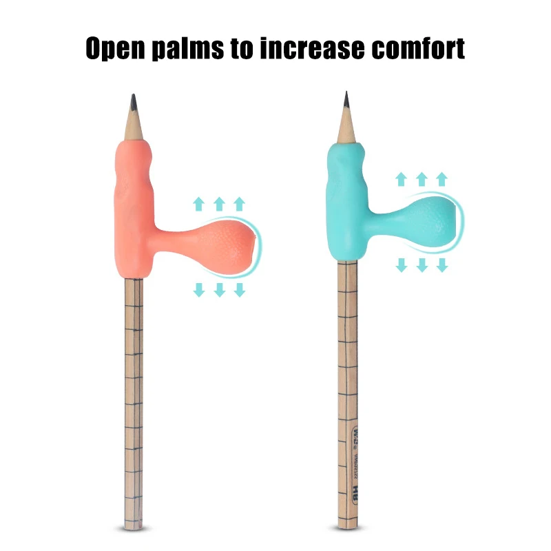 

Butterfly Style Three Fingers Writing Corrector Pencil Holder with a Cute Doll Kids Learning Device DJA88