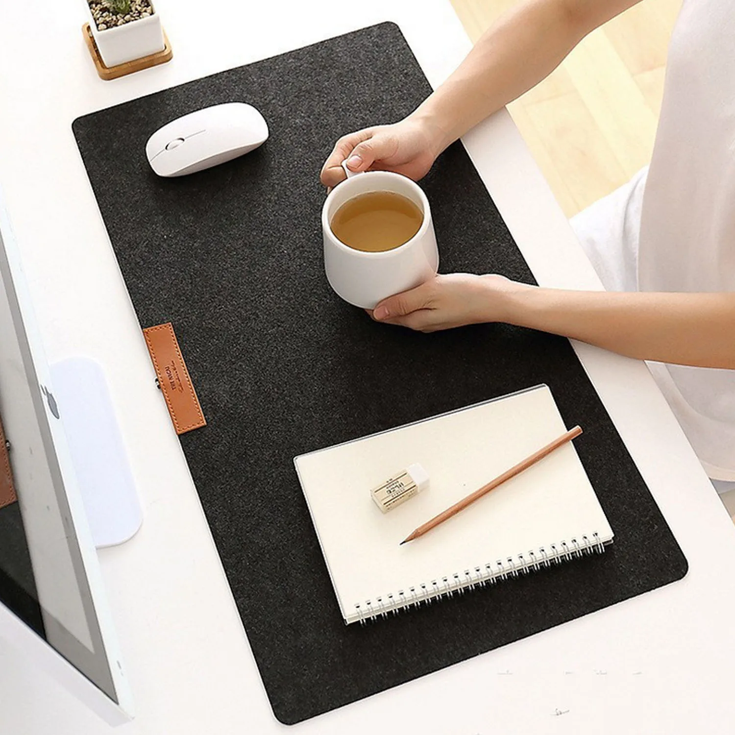 VONETS большой войлочный офисный Настольный коврик современная настольная