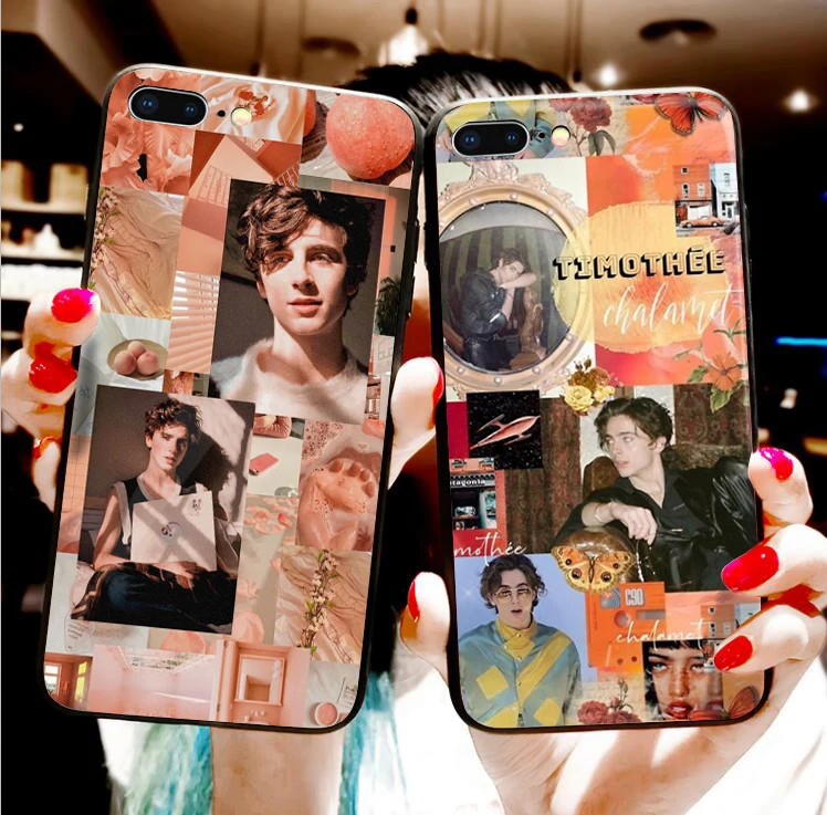 Эстетический чехол Timothée халамет для iphone 6/6s 6Plus 7 / 8 7Plus/8Plus X XS XR XSMax 11pro|Бамперы| |