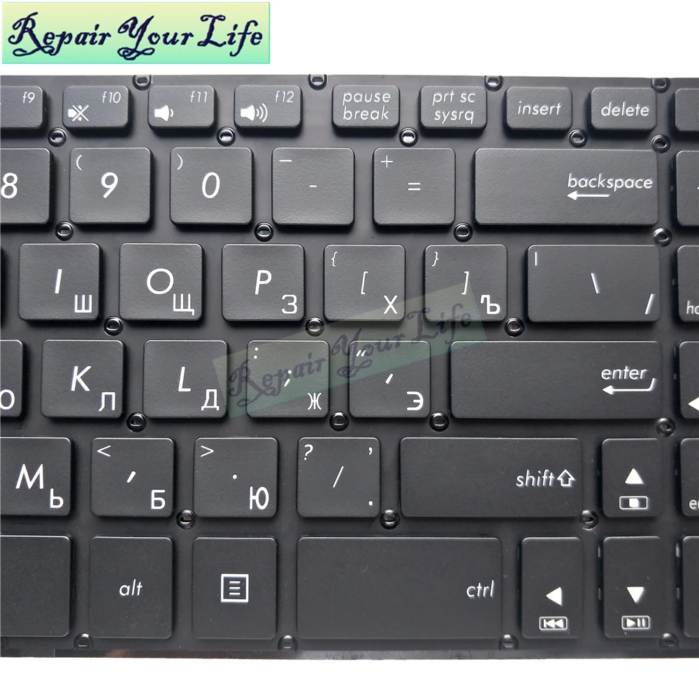 laptop keyboard For Asus VivoBook X580VD N580V X580 N580 Russian standard RU with backlit 0KNB0-5600RU00 ASM17B1 | Компьютеры и офис