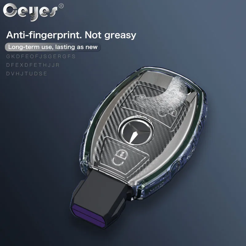 Чехол для автомобильных ключей защитный чехол с держателем Mercedes Benz A B C R G Class W205 W203