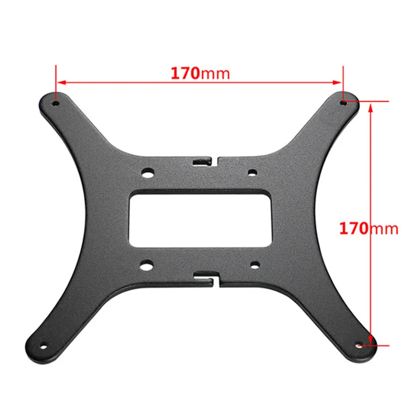 New Black Ender-3 Hotbed Y Carriage Plate For Creality Ender-3 ender-3s Ender-3 pro 3D Printer Heated Bed 2040 Aluminum profile (art.: 7b22ccbf7) - 7b22ccbf7