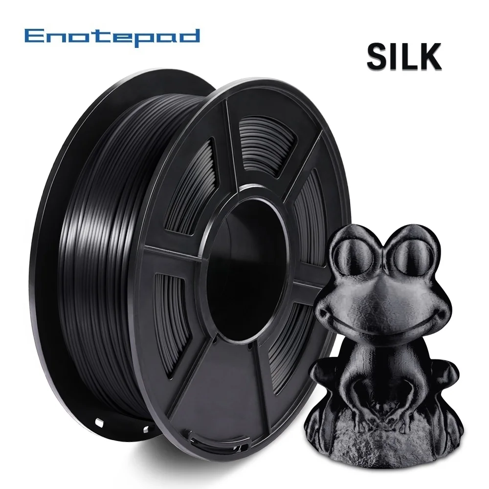 Enotepad 1 75 мм шелковый PLA Синтетическая нить 1кг 3D нитей для 3D-принтеры полный Цвет
