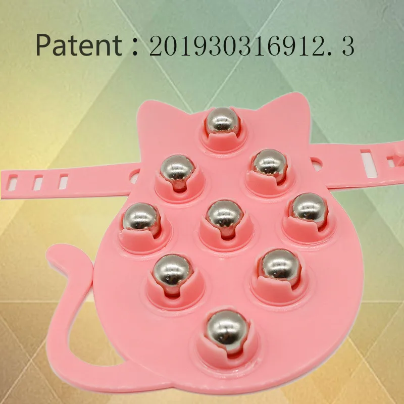 Массажер с девятью шариками для кошек массажный шарик соскабливания лимфы