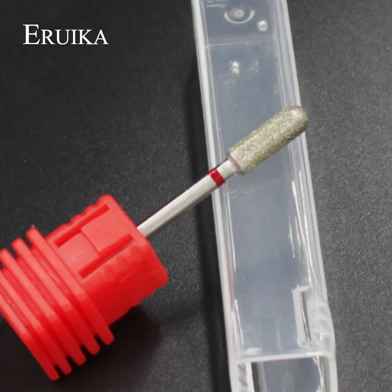Алмазный маникюрный аппарат ERUIKA 1 шт. цилиндрическая фреза электрическая пилка