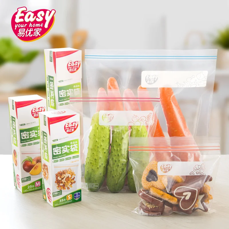 Пищевой многоразовый пластиковый морозильник свежий пакет для пищевых