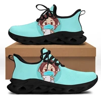 forudesigns cute cartoon nurse pattern women casual flats lace up fashion sneakers walks shoes for girls hospital work footwear