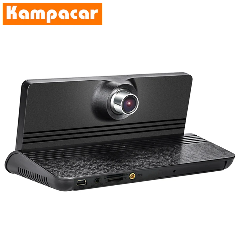 Kampacar Android Smart Mirror gps Coche 3g Wifi видео рекордер с Навигатором 7 дюймов Europa Автомобильный gps навигатор туристический для автомобилей