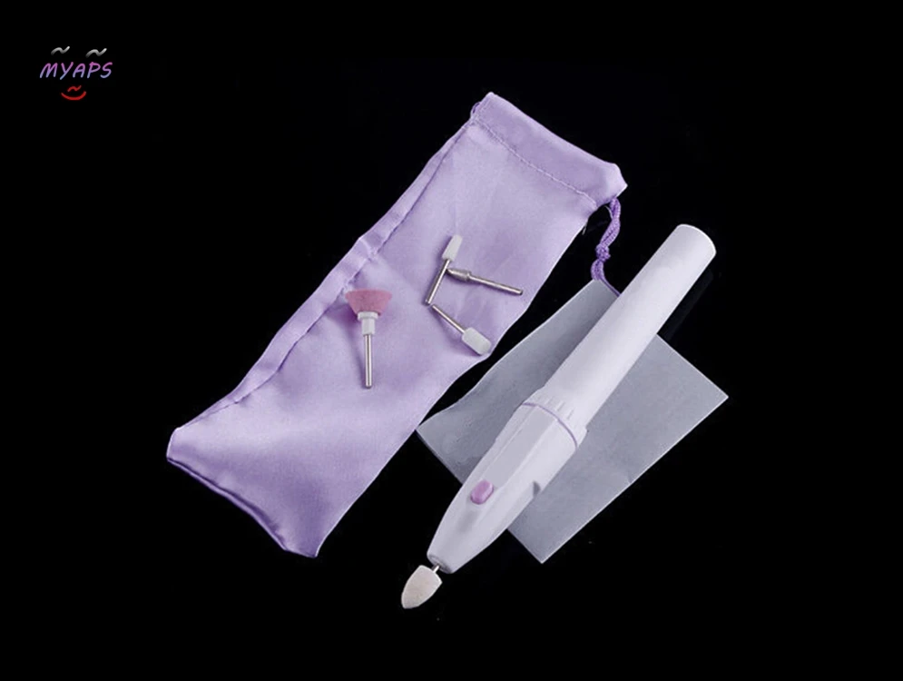 Nail Art Tip Electric Manicure Toenail Drill File Tool Grinder Polisher Set Buffing Buffer Sanding Files Block | Красота и здоровье