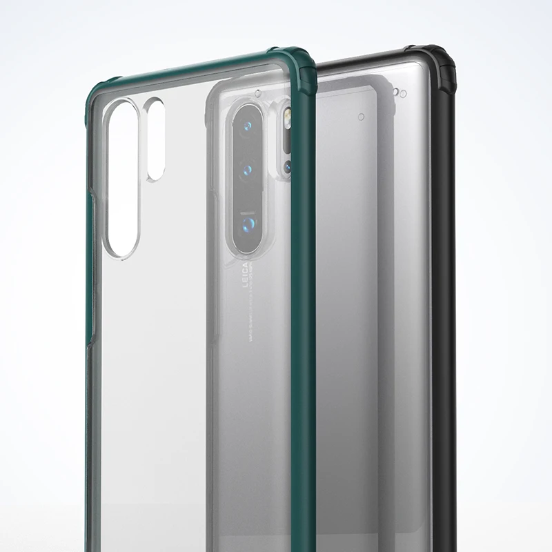 Для Huawei P40 Pro Lite P30 Mate 30 Honor V30 Nova 7i 6SE прозрачный жесткий акриловый противоударный