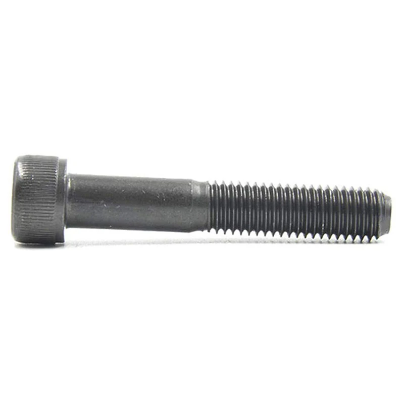 25 шт. M5x45mm 0 8 мм винтовой шаг резьбы ISO 4762 шестигранный диск класса 12 9 черный оксид