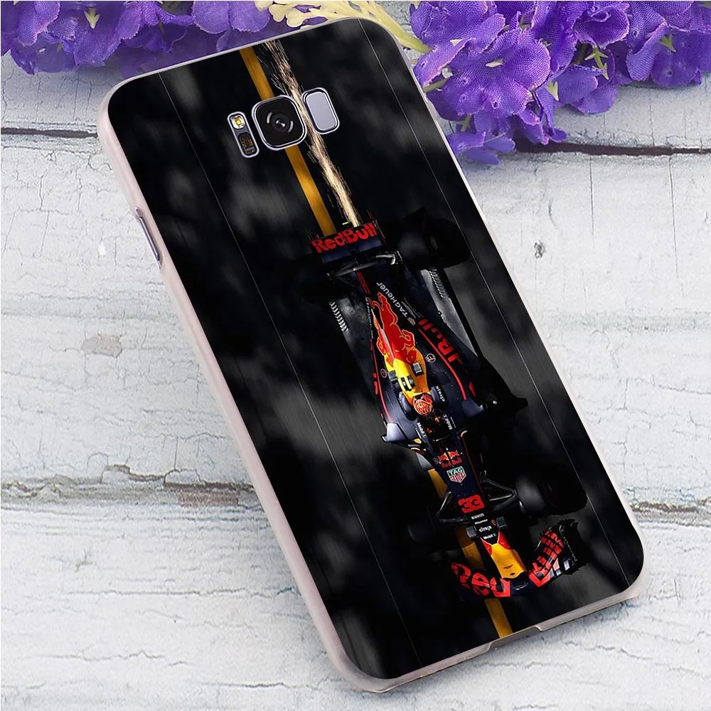 Чехол для телефона samsung Note 9 F1 Racing Car Cover Note 8 M10/M20/M30 Galaxy S6/S7 Edge S8/S9/S10 Plus S10e жесткий чехол
