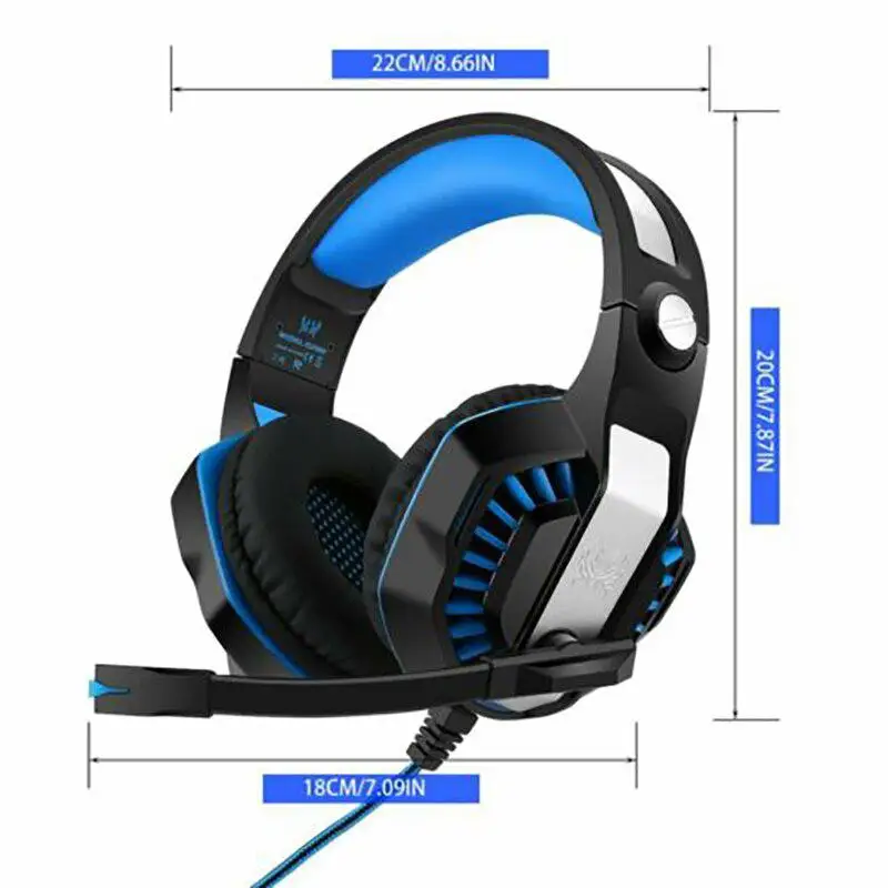 BEESCLOVER компьютерные Стерео Игровые наушники лучшие шлем глубокий бас игра