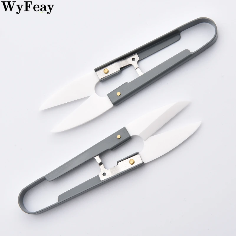 Керамический нож U-образной формы ножницы для вышивки крестиком нить головка