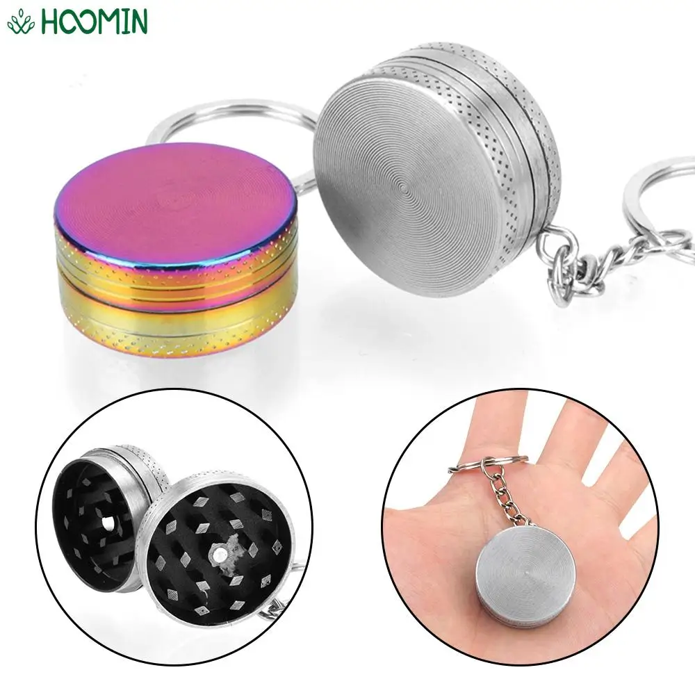 2 слоя Мини милый дробилка табак трава шлифовальный станок металлический