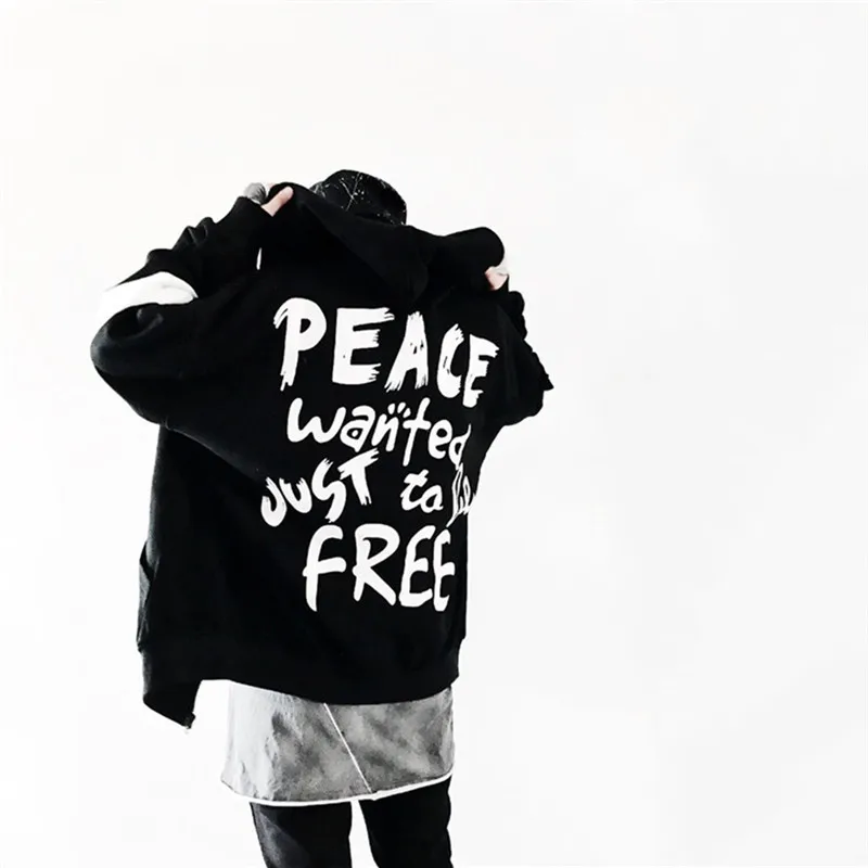 Autumn Unisex Hoodies Women Warm Sweatshirt Casual Long Sleeve Loose Hoodies Outerwear Black