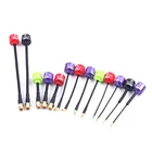 Мини-Антенна Lollipop, 4 антенны RHCP FPV 2.8dBi с высоким коэффициентом усиления SMARP-SMAMMCXUFL для гоночного дрона на радиоуправлении, передатчикприемник FPV