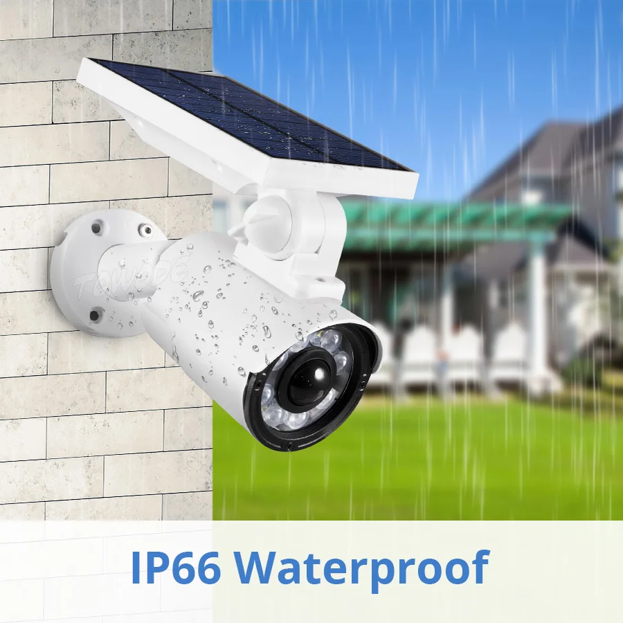 Towode S2 Солнечная энергия автоматическая зарядка Водонепроницаемый IP66 Открытый PIR