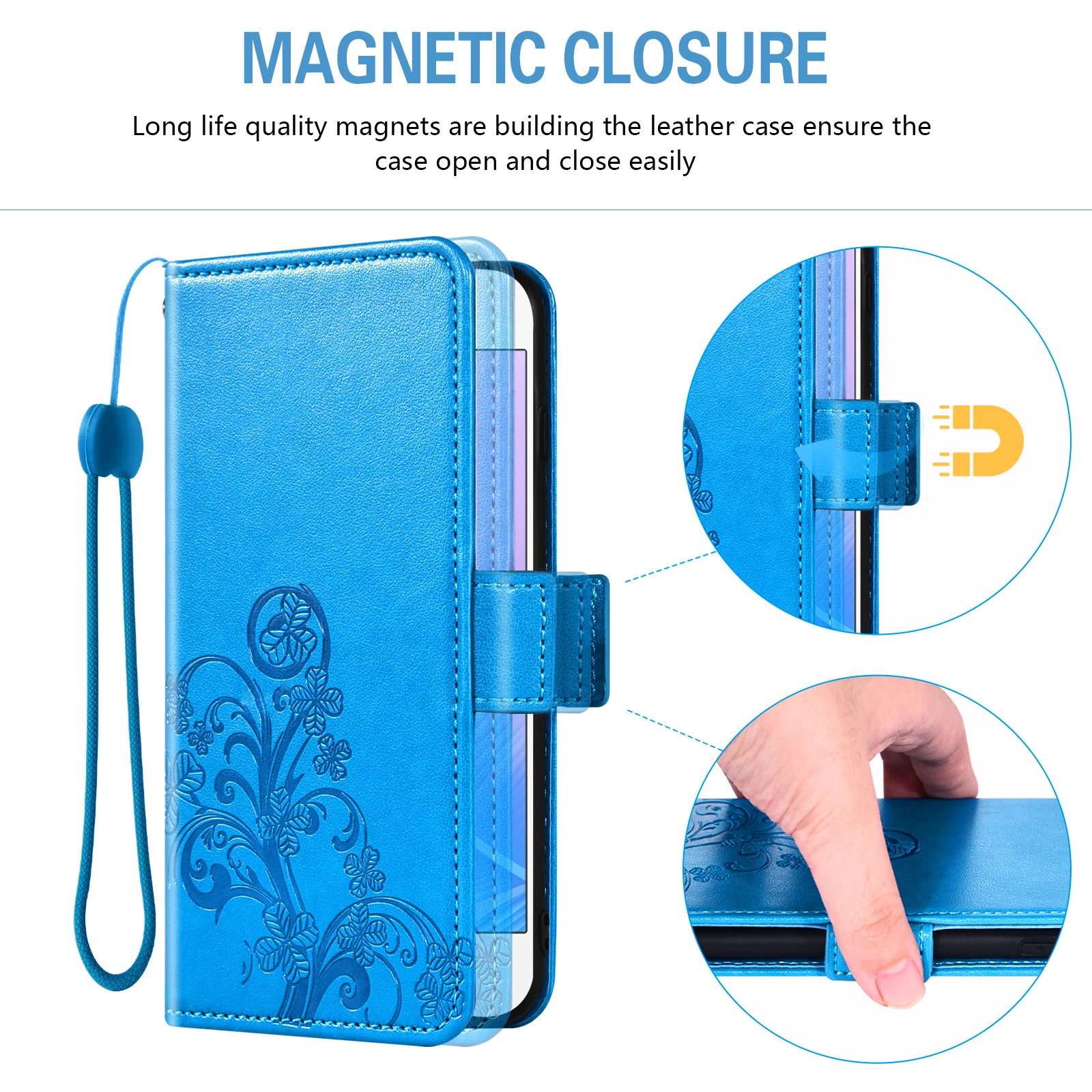 Flip Leather Wallet Cover For Alcatel Tetra 3V 2018 2019 S1 Apprise/Glimpse/Volta/1B 2020 Case | Мобильные телефоны и