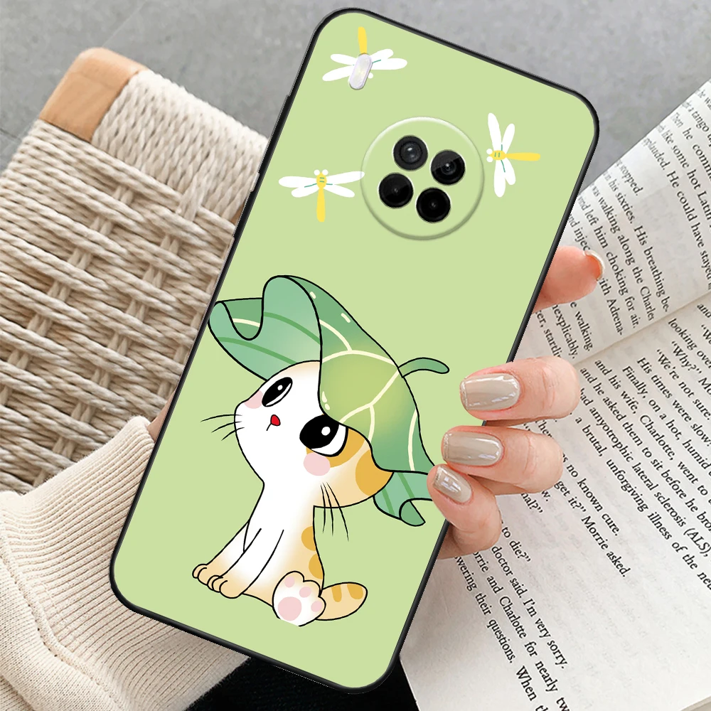 

For Huawei Y9A Case 6.63" Bumper on Huawei Y9A Y9a Shockproof Back Cover For Huawei Y9A y9a Soft TPU Silicone Phone Case Coque