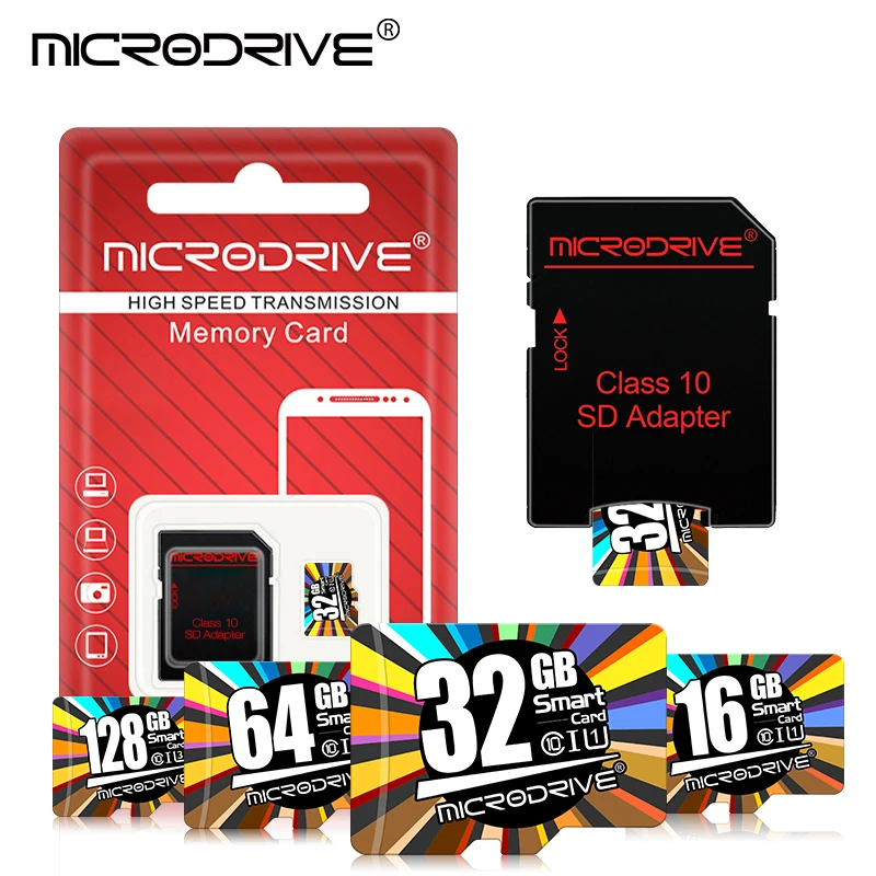 Tarjeta de Карта памяти Microsd карта 32 ГБ 4 ГБ 8 ГБ 16 ГБ 64 Гб класс 10 карты памяти TF C6 Microsd мини SD карта карт внутреннее хранение
