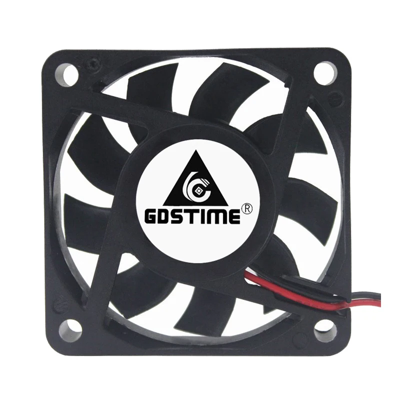 

2Pcs/Lot Gdstime 6015 60MM 5V 12V 24V 2Pin 3Pin USB Fan 60x60x15mm 6cm Brushless DC Cooling Fans CPU Cooler for Computer PC Case