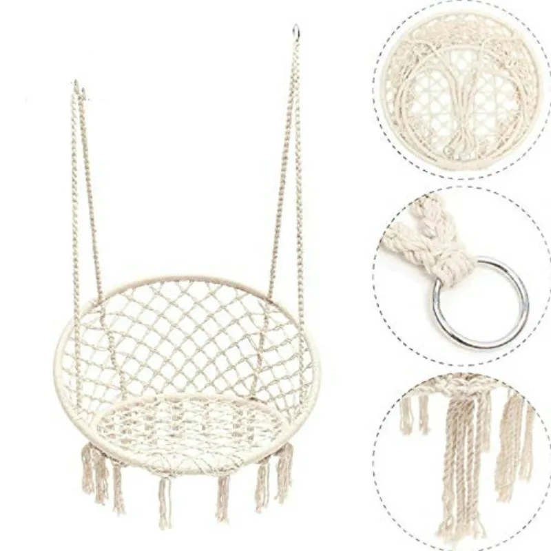 Кресло-гамак в скандинавском стиле качели для помещений спальни подвесной стул