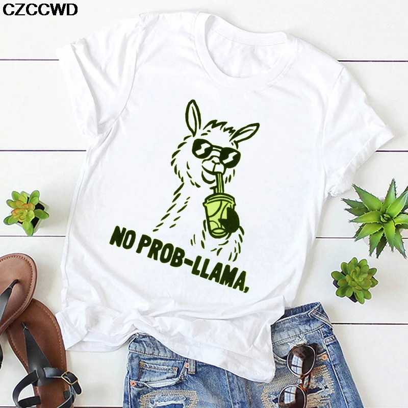 Женские модные футболки CZCCWD 2019 уличная одежда белая футболка Harajuku модная женская