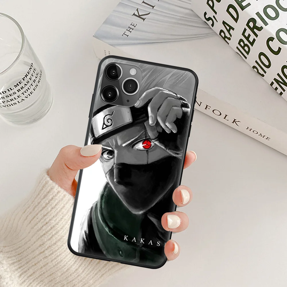 

Anime Naruto Sasuke Uzumaki Phone Case For IPhone 5 5S SE 5C 6 6S 7 8 Plus X XS XR 11 12 Mini Pro Max 2020 black Cover 3D