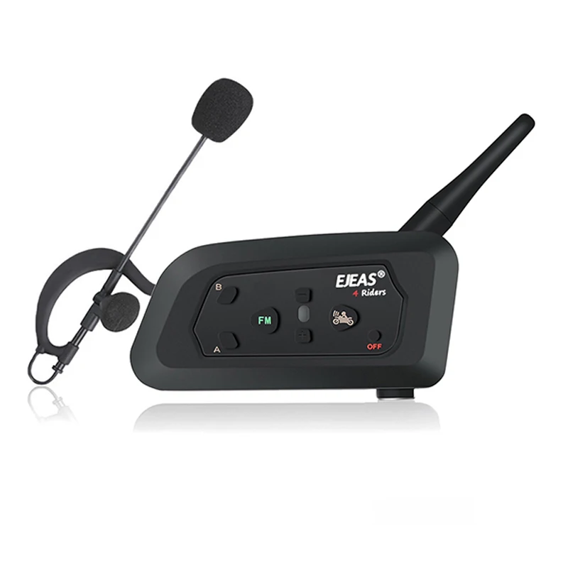 

Сенсорная гарнитура для рефери aoas v4pro, 4-сторонний Bluetooth-коммуникатор, 1200 м, FM-радио, MP3, GPS, водонепроницаемый для футбольных судей