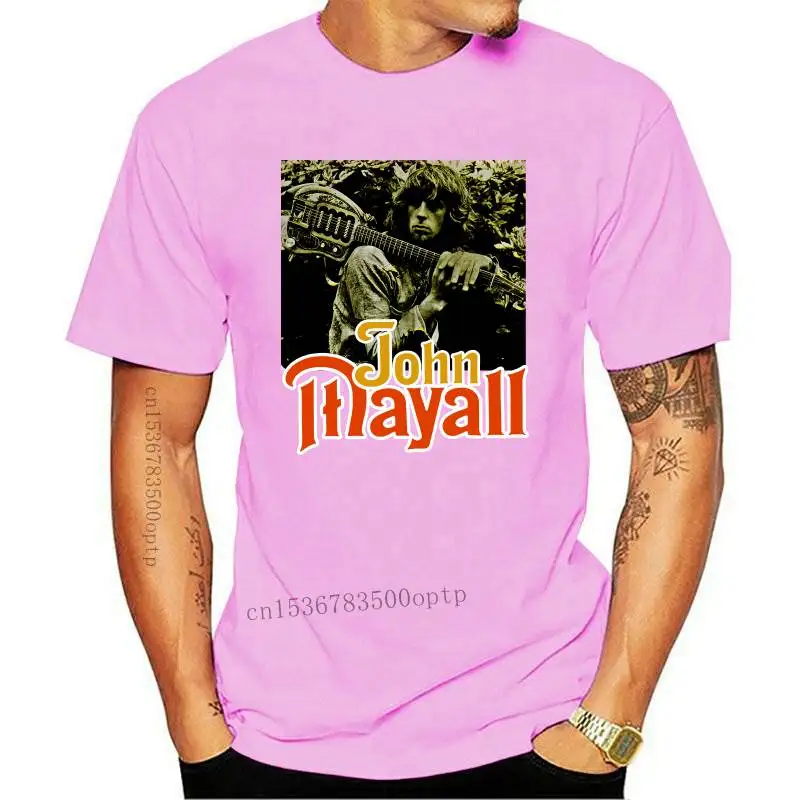 

New John Mayall Shirt Short Sleeve Black Tee S 2Xl
