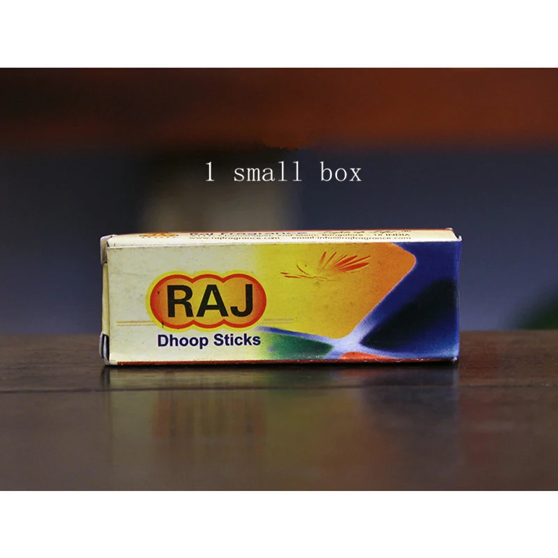 

RAJ India Fragrant pure natural Incense sticks Dhoop Genuine Imported Handmade Wardrobe Aromatherapy Incense C