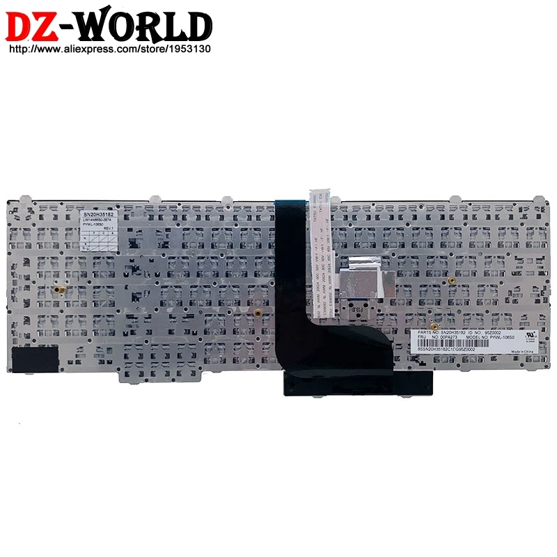 Новая Оригинальная шведская финская клавиатура SWE для ноутбука Lenovo Thinkpad P50 P70 P51 P71