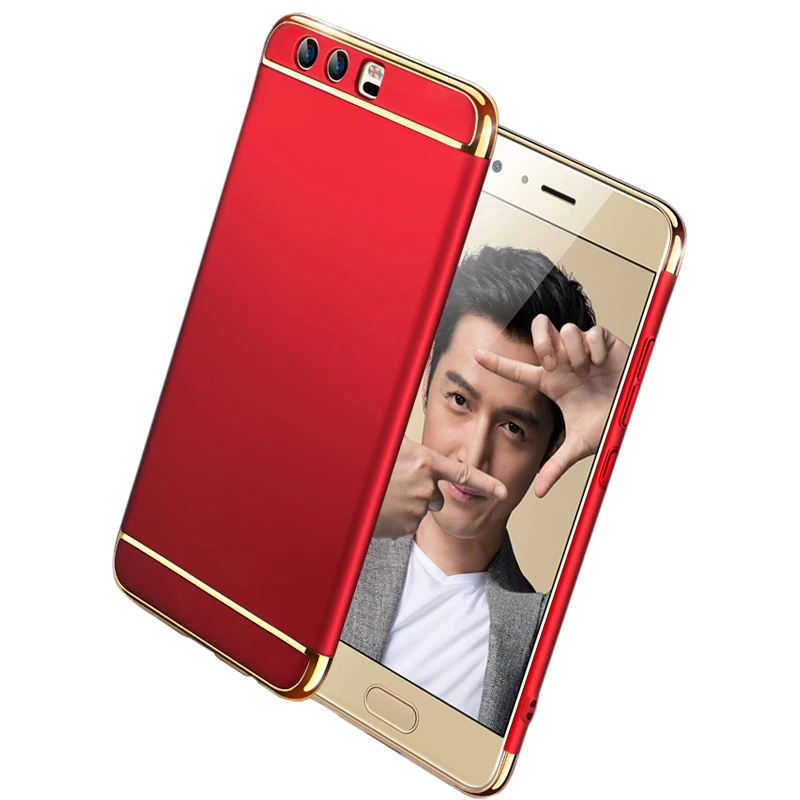 Чехол UPaitou для Huawei Honor 9 роскошный защитный чехол задней панели 3 в 1 жесткий