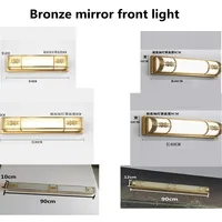 2022 New Strip LED Mirror Light Indoor Wall Light  Bathroom Cabinet Lights Vanity Lighting Home  Decorations AC220V