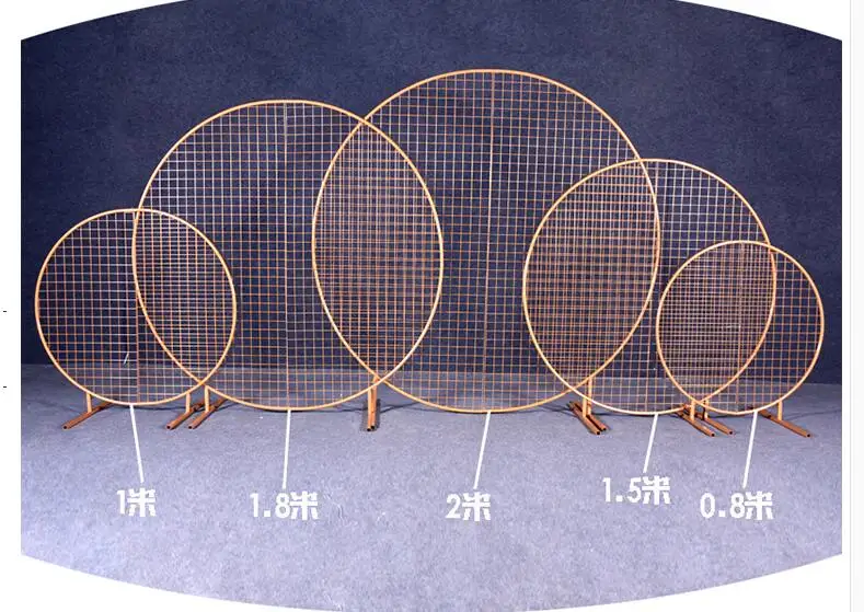Новинка реквизит для свадьбы железное Сетчатое кольцо экрана декор сцены | Дом и