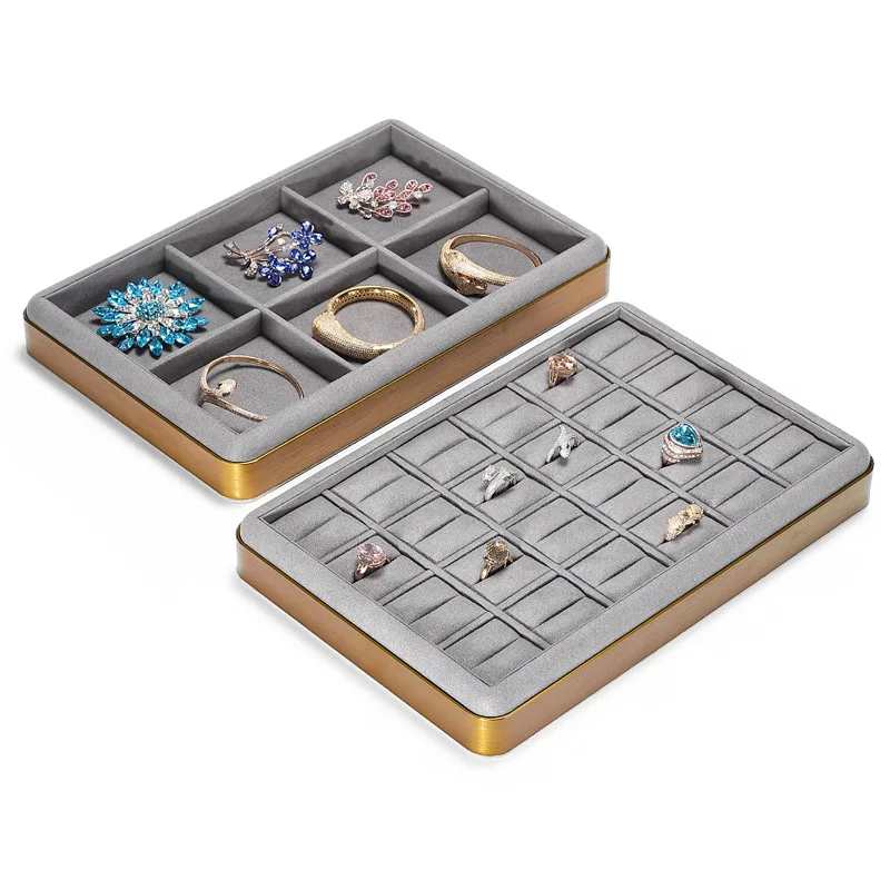Jewelry Display Tray Ring Earring Bracelet Necklace Jewelry Storage Tray Store Use Jewelry Look at Pallet Can be customized