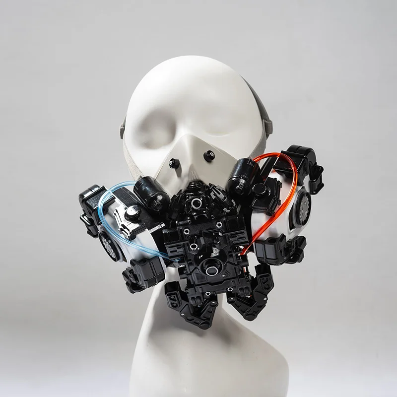 

Механическая маска Bluetooth наушники технологические функциональные наушники гарнитура косплей реквизит гарнитура в стиле панк маска Аксессуары для косплея