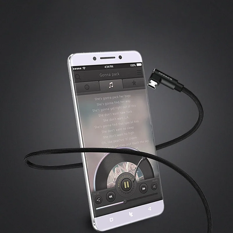 USB кабель для зарядки Apple Android мобильный телефон 2.4A быстрое зарядное устройство