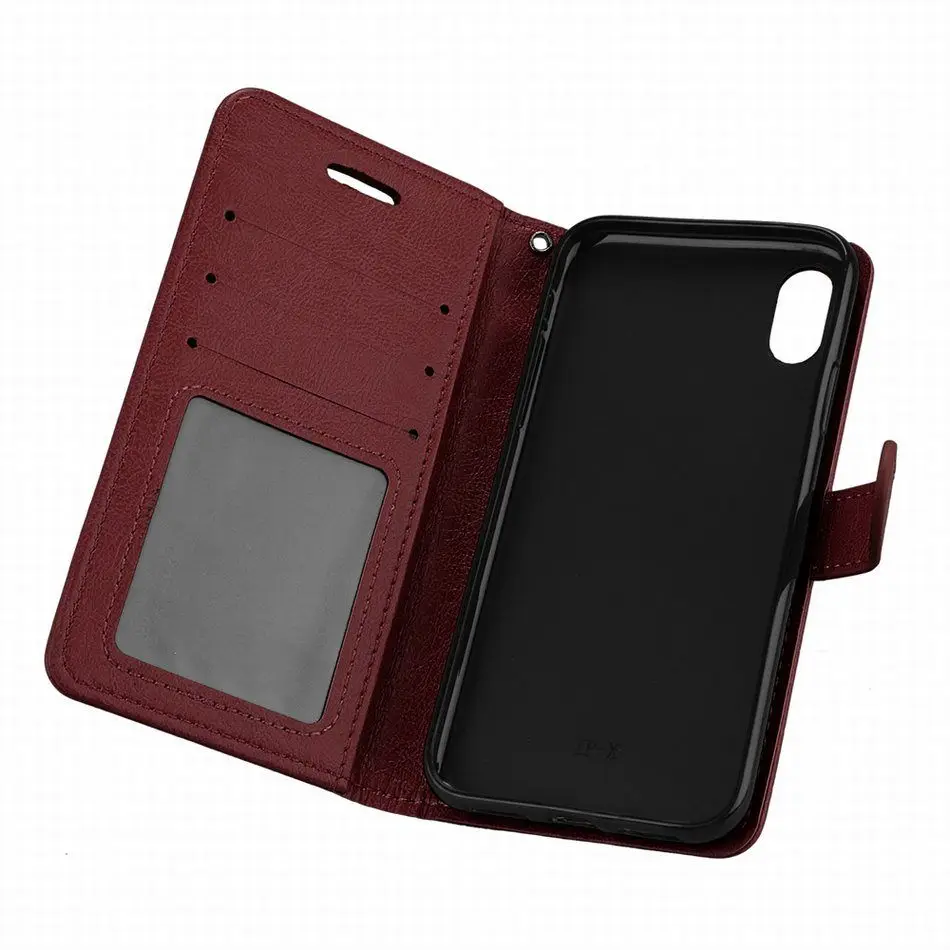 Leather Cover Flip Fundas For Case ZTE Blade AF3 A5 A510 A610 A6 Lite L3 L5 Plus S6 V7 V8 V9 ZMax Card Slot Frame P08Z | Мобильные