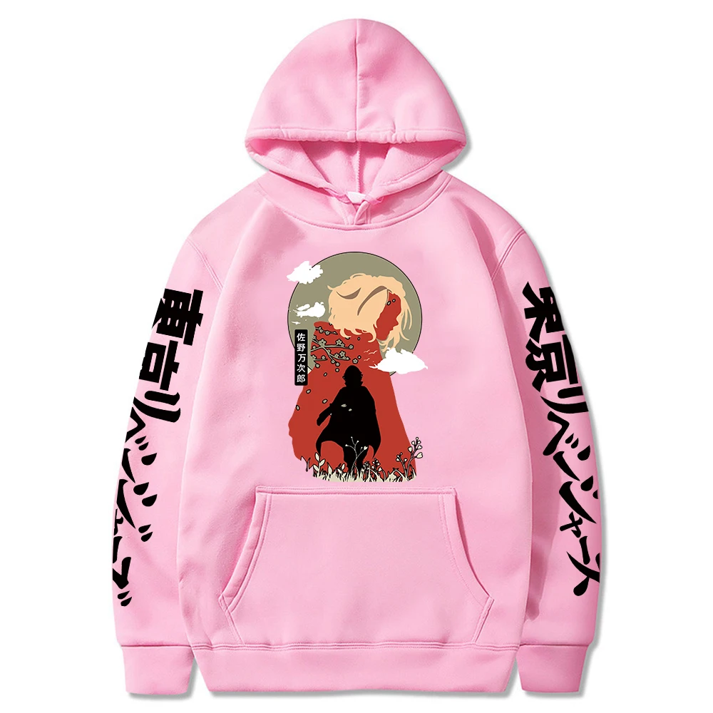 Толстовка унисекс с длинным рукавом Харадзюку худи рисунком Токио призрак