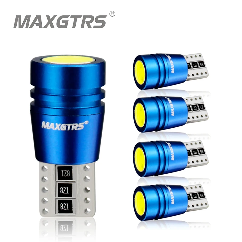 5x Белый T10 168 194 2825 W5W LED CAN шина COB Чип Сменные лампы для автомобильного номерного