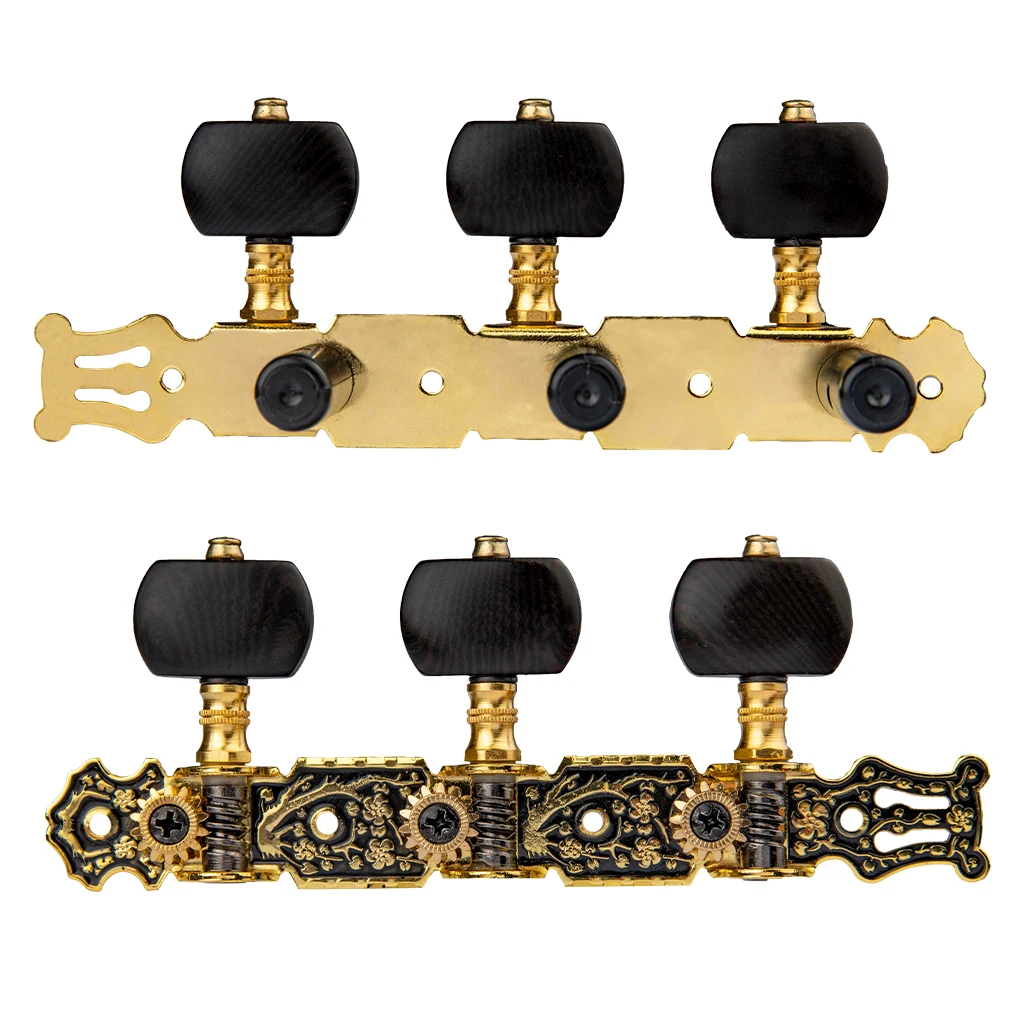 NAOMI Alice AO-020HV2P/AO-020B1P/AO-020V3P/AO-020HV3P 1:14 Gold-plated Classical Guitar Tuners Tuning Key Pegs/Machine Heads