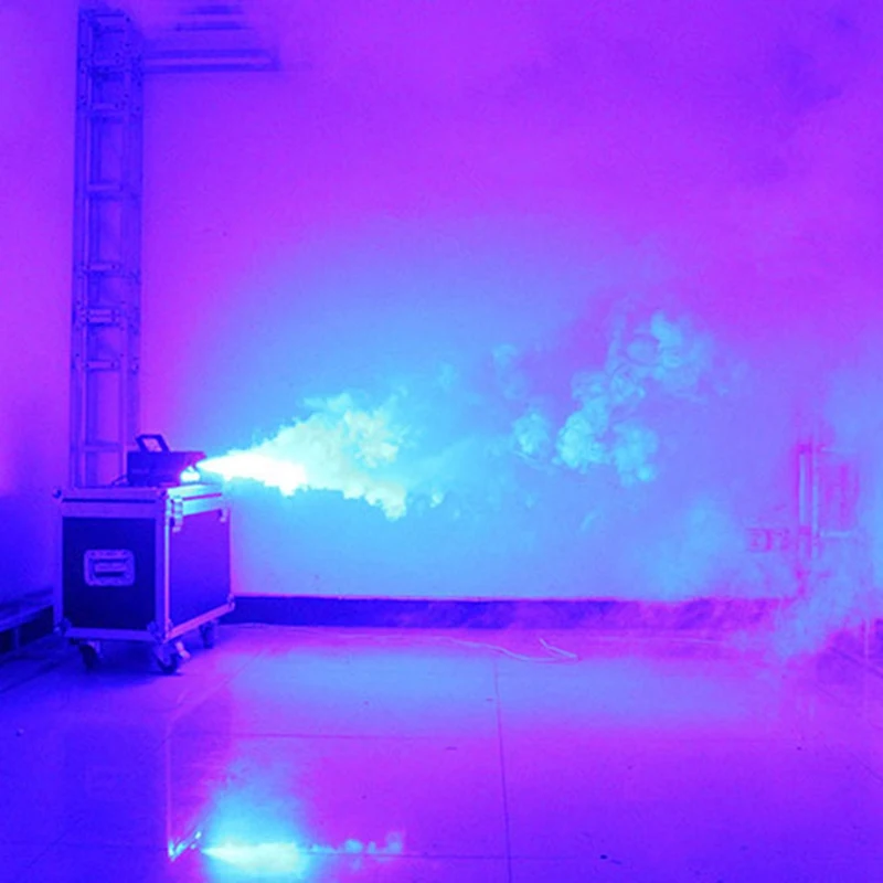 Беспроводной контроль светодиодный 400 Вт туман дым машина дистанционного RGB цвет